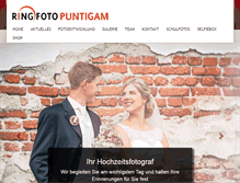 Tablet Screenshot of foto-puntigam.at